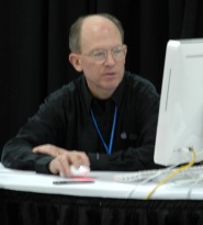 David Allred at MacWorld Expo